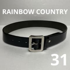 レインボーカントリー ギャリソンベルト 31 ブラック - メルカリ