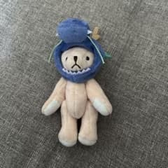 【美品】タリーズ2024 干支ミニテディ 辰年 ベアフル ぬいぐるみキーホルダー
