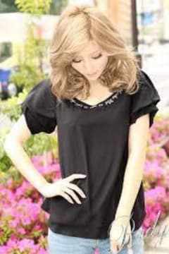 Rady♡パフスリーブビジュートップスのサムネイル