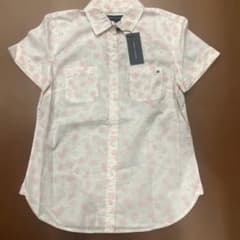 Tommy Hilfiger 半袖シャツ 花柄 ホワイト ピンクのサムネイル