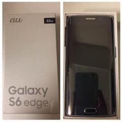 【SIMロック解除済】galaxy ギャラクシー s6 edge 【新品未使用】のサムネイル