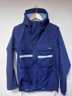 Supreme ネイビー ナイロンジャケット マウンテンパーカー - メルカリ