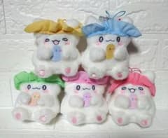 はなまるおばけ うきうきおふろマスコット 全５種セット