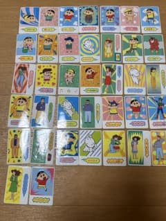 Fujiya Crayon Shin-chan Bonus Stickers (37 pieces)