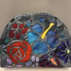 ハワイアンキルト ポーチ ハンドメイド1のサムネイル