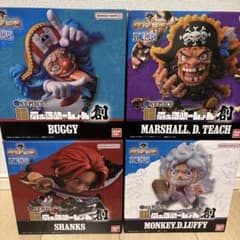 にふぉるめーしょん創 ルフィ シャンクス バギー ティーチ 4点セット