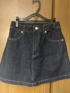 デニム ミニスカート Msize インディゴのサムネイル