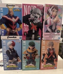 新品未開封】僕のヒーローアカデミア フィギュア 6体セット ヒロアカ