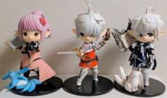 FF14 フィギュア ミニオンver. 3体セット（外箱なし）　おまけ付き FF14 フィギュア ミニオンver. 3体セット（外箱なし） おまけ付き