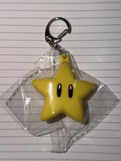 ユニバ usj マリオ 光る スーパースター キーホルダー キーチェーンのサムネイル