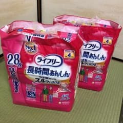 ライフリー うす型軽快パンツ L 28枚入のサムネイル