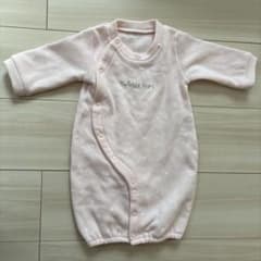 星柄ロンパース ピンク50-60女の子のサムネイル