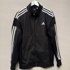 adidas トラックジャケット ブラック Lサイズのサムネイル