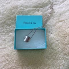 Tiffany&co ティファニー コインサークルカーブネックレス - メルカリ