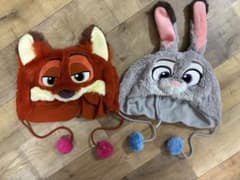 ズートピア ニック・ワイルド & ジュディ・ホップス 帽子セット - メルカリ