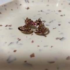 ヴィヴィアン Vivienne Westwood ピンクゴールド ピアスのサムネイル