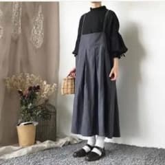 kosatofukuブラウスブラック リネンのサムネイル