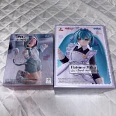 Re:ゼロ 初音ミク フィギュア 2種セットのサムネイル