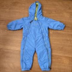 mont-bell baby用ジャンプスーツ　水色 FREEのサムネイル