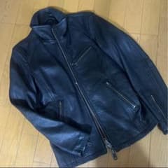 極美品 希少モデル ジャッククローズ ラムレザーライダースジャケット