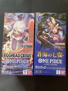 ワンピースカード 蒼海の七傑 エッグヘッドクライシス box 未開封
