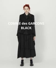 COMME des GARCONS BLACK パッチワーク 切り替えスカート - メルカリ