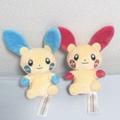 Pokémon fit ぬいぐるみ プラスル マイナン 2点 ポケモンfitのサムネイル