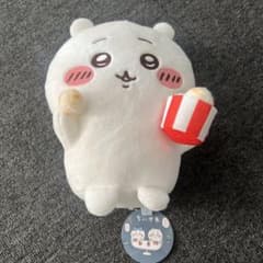 ちいかわ いっしょに食べよ ポップコーンぬいぐるみ