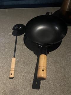 中華鍋 北京鍋 お玉 セット 調理器具 - メルカリ