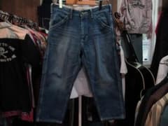 KEY×RAGE BLUE クロップド ペインターパンツ デニム ジーンズ キーのサムネイル