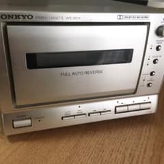 K-185 ONKYO カセットデッキ　難ありのサムネイル