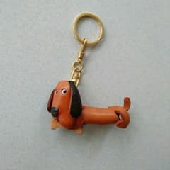 ダックスフンド＊本革 キーホルダーのサムネイル