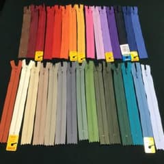 YKK ファスナー 20cmまとめ売り 多色セット30本のサムネイル