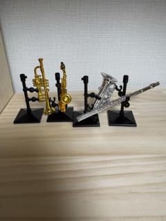 ミニチュア管楽器 フィギュア ガチャのサムネイル