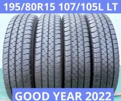 【2022年製】195/80R15 良い年 GOOD YEAR 4 本/日本製 2022年製】195/80R15 良い年 GOOD YEAR 4 本/日本製 - メルカリ