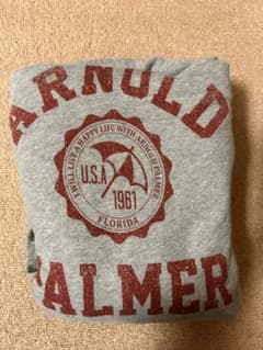 Arnold Palmer フード付きパーカー Lサイズ グレーのサムネイル