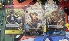 【ワンピースカードゲーム】英語版　ルフィ　エース　サボ　海外限定　プロモ ワンピースカードゲーム】英語版 ルフィ エース サボ 海外限定 プロモ