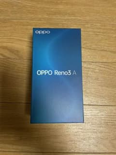 Oppo reno3 A 新品未使用　ブラックのサムネイル