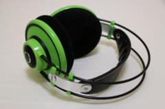 AKG Q701 オープンバックヘッドホン グリーン - メルカリ