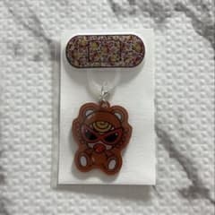 ヒスミニ テディ【 4cm 】 アクリル めじるしアクセサリーのサムネイル