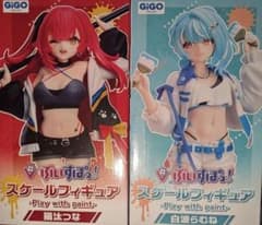 GIGO限定　ぶいすぽ　スケールフィギュア　白波らむね 4体セット⭐︎ ぶいすぽっ フィギュア GiGO限定 猫汰つな 白波らむね 神成きゅぴ 八雲