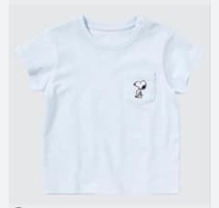 【新品未使用】スヌーピー ポケット付き Tシャツ 100cmのサムネイル