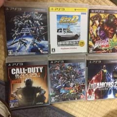 ps3ゲームソフト、6個セットのサムネイル