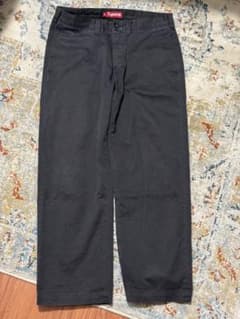 supreme chino pants チノパン 32インチ - メルカリ