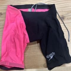 Speedo ファストスキン 競泳水着 ピンク/ブラック FINA認証 - メルカリ