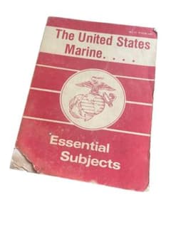 アメリカ海兵隊 新兵教育用 必須科目テキストのサムネイル