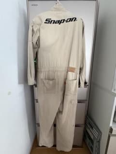 Snap-on スナップオン つなぎ ベージュ サイズLL オールインワン