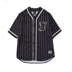 BASEBALL SHIRT/ベースボールシャツ【FAM-51727】ブラックのサムネイル