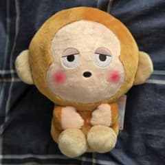 おさるのもんきち　サンリオ　ぬいぐるみ　プライズ　しょんぼり