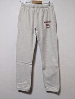 BEAMS  ロゴスウェットパンツ  OATMEAL  サイズLのサムネイル